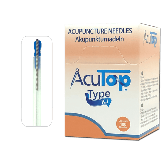 Acutop - Acupunctuurnaalden Type KJ - Staal - Silicone coating | Intertaping.nl